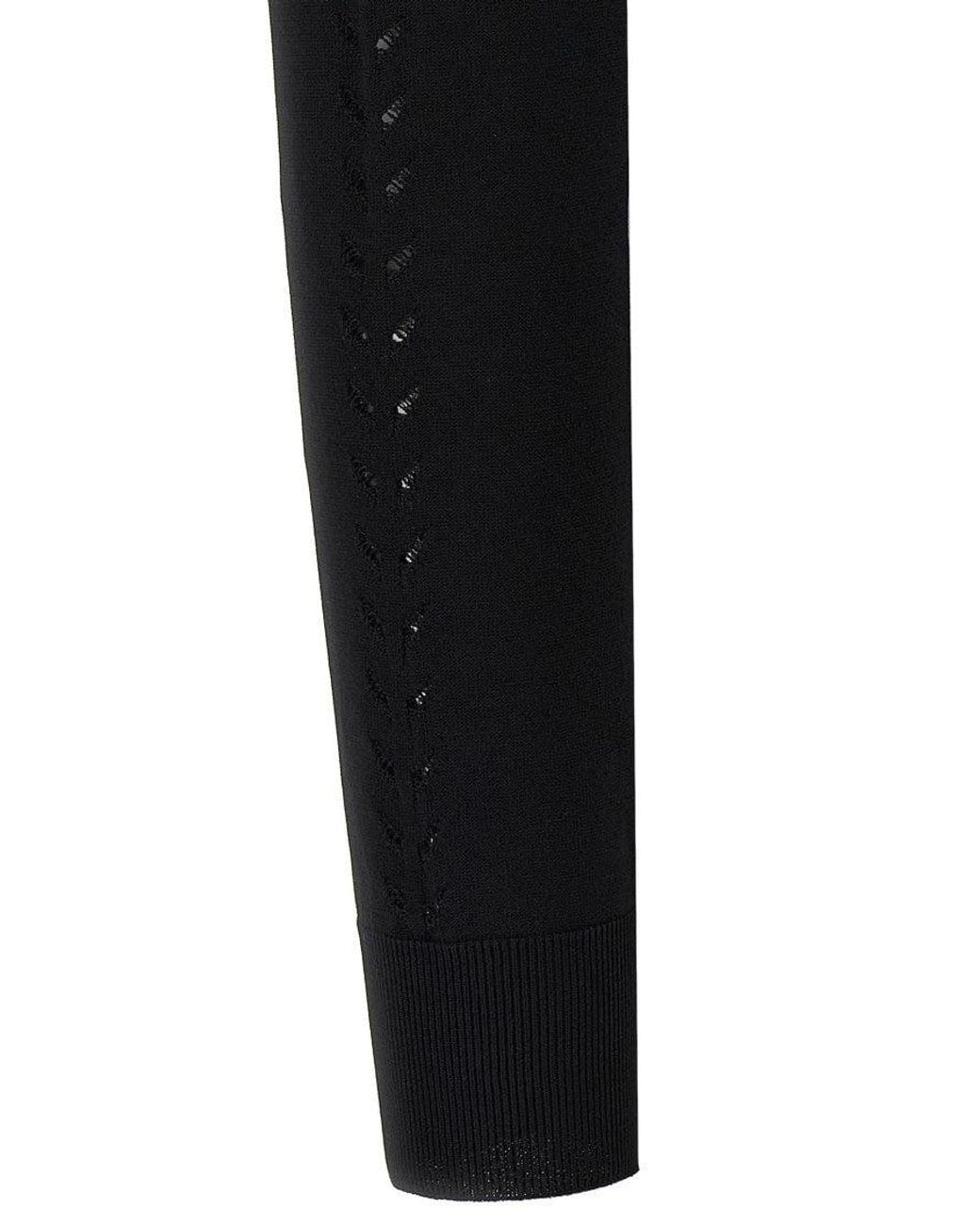 Dolce & Gabbana Black Dolce & Gabbana Viscose Crop Cardigan