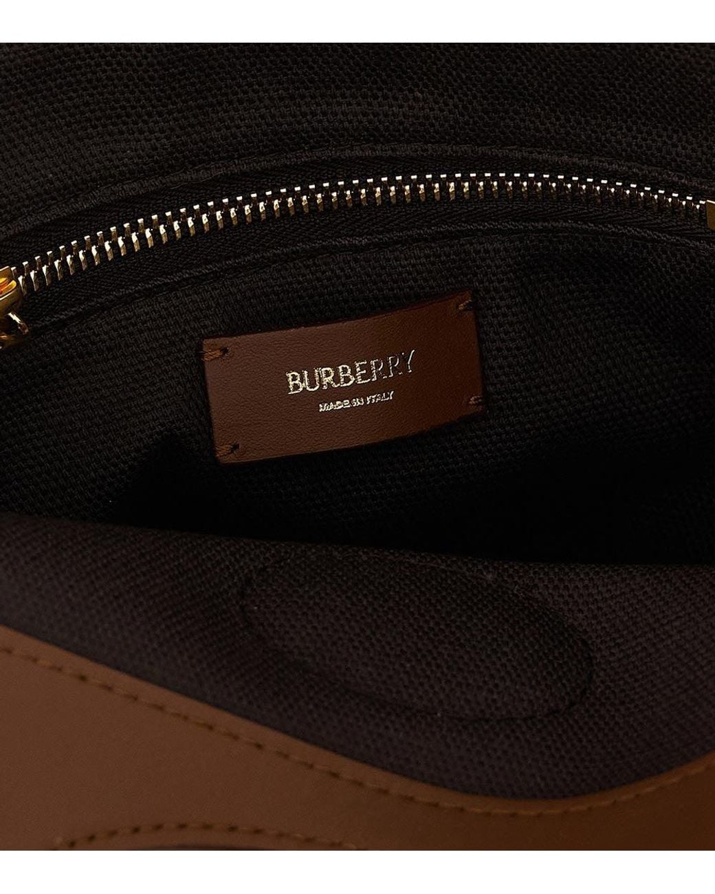 Burberry Brown Pocket Mini Tote