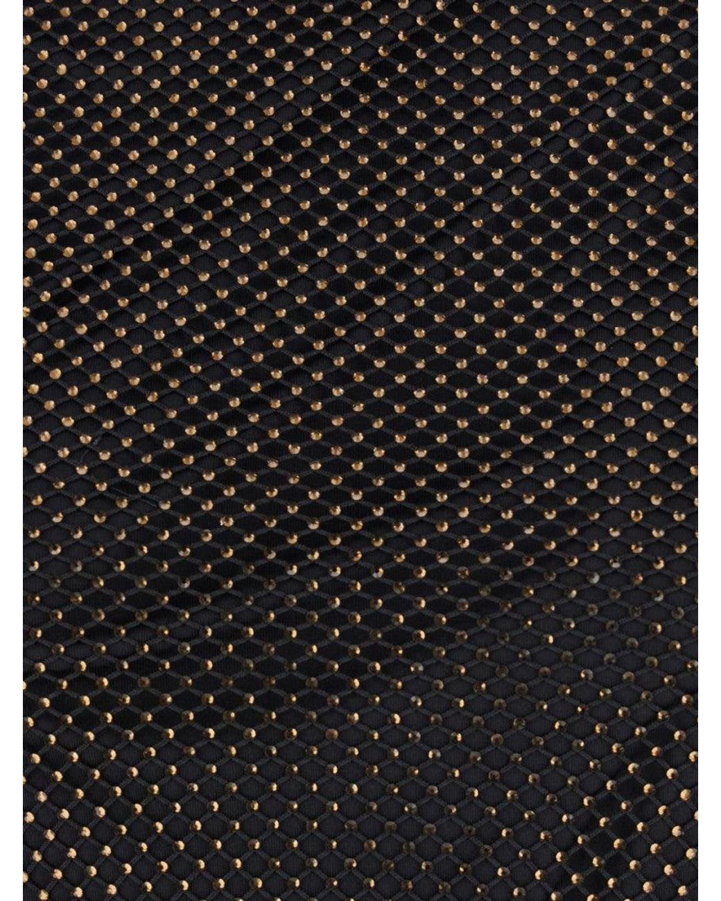 Sportmax Black Textured Mock Collar Sweater