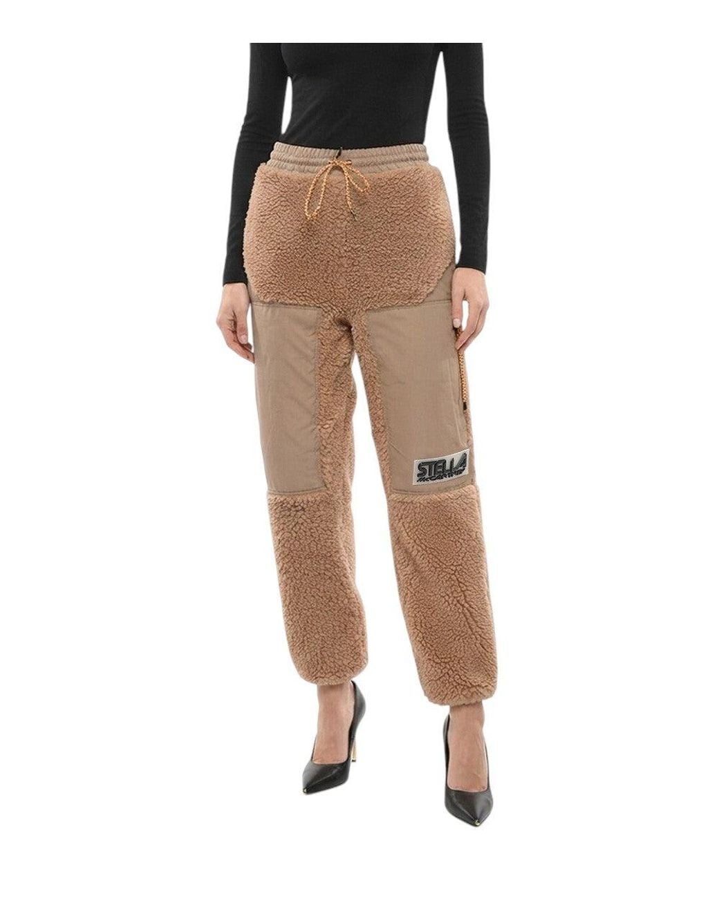 Stella McCartney Natural Relaxed Elasticated Pants