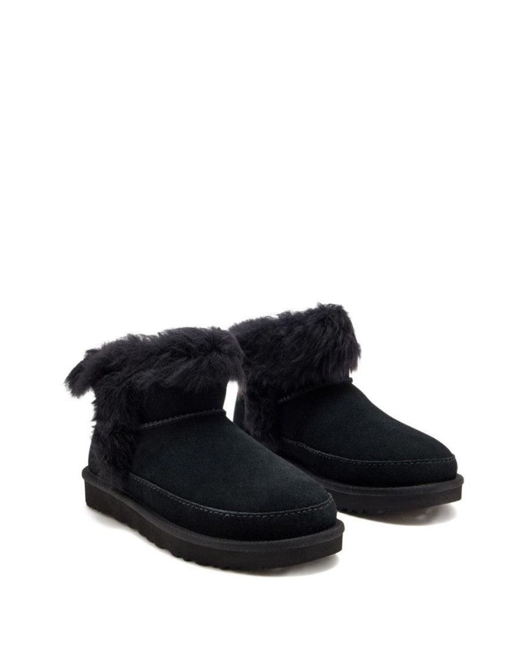 Ugg Black "Classic Ultra Mini Chalet"