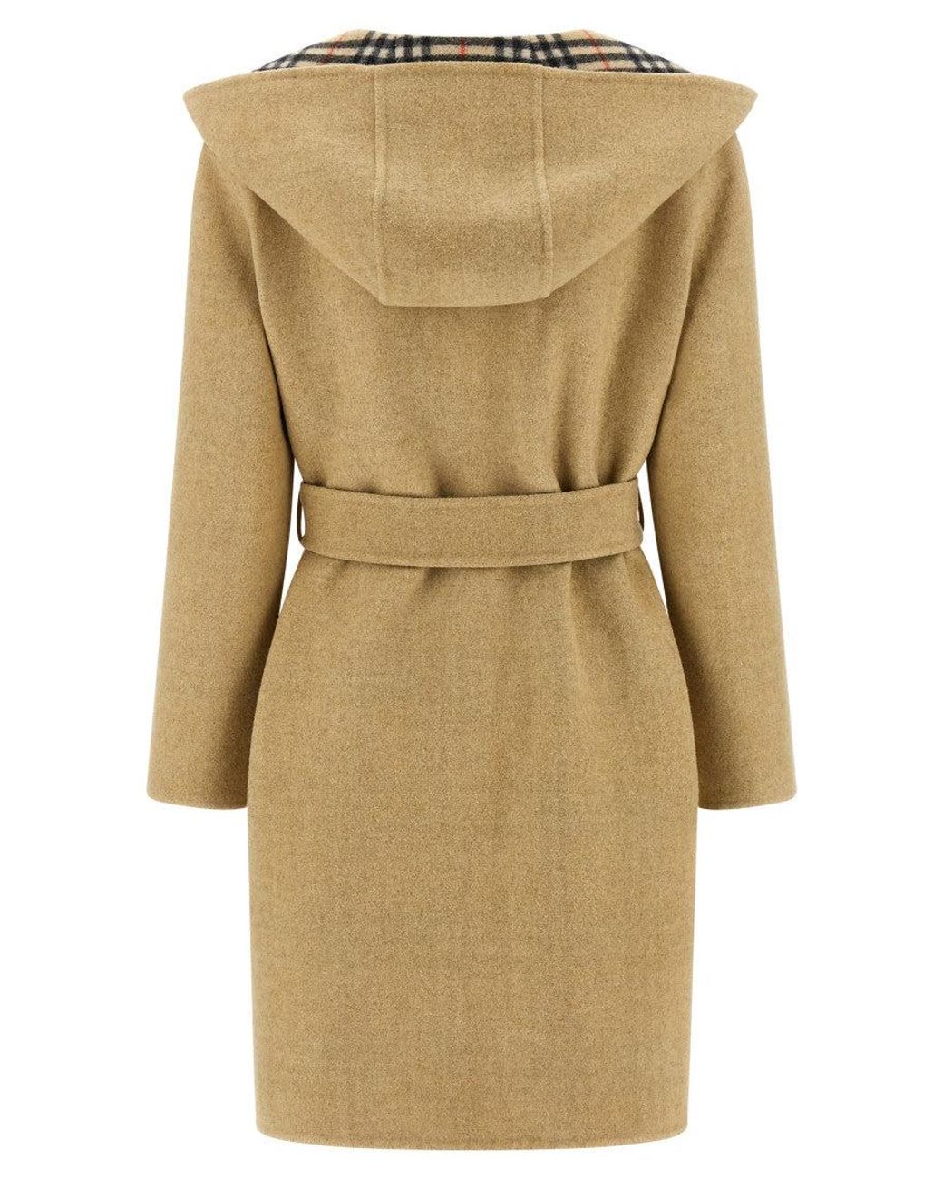 Burberry Natural Hampshire Coat