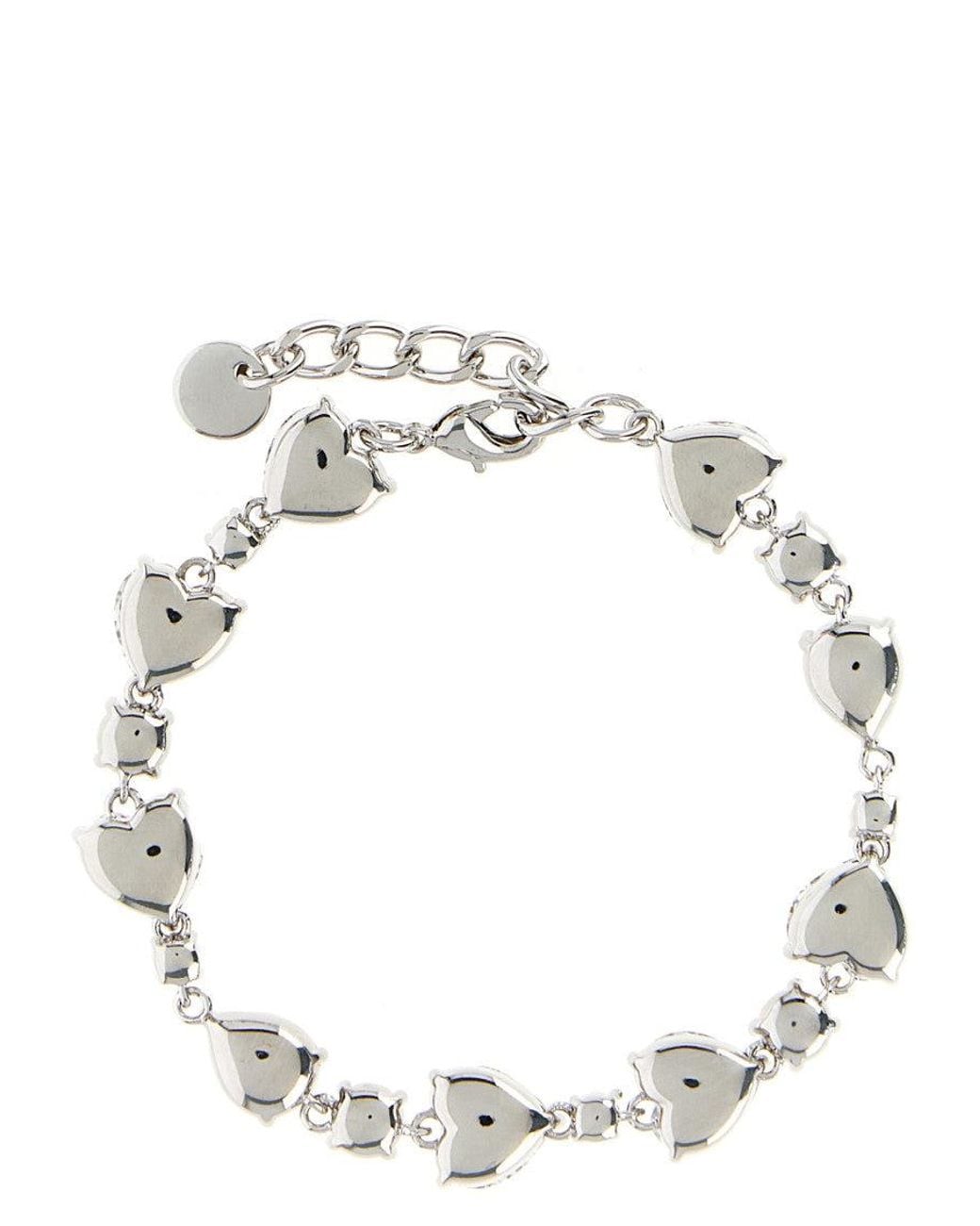 Self-Portrait White Crystal Bracelet