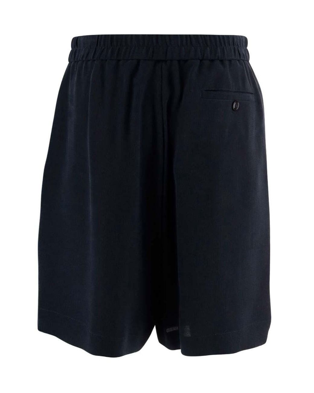 Giorgio Armani Blue Dark Solid Shorts for men