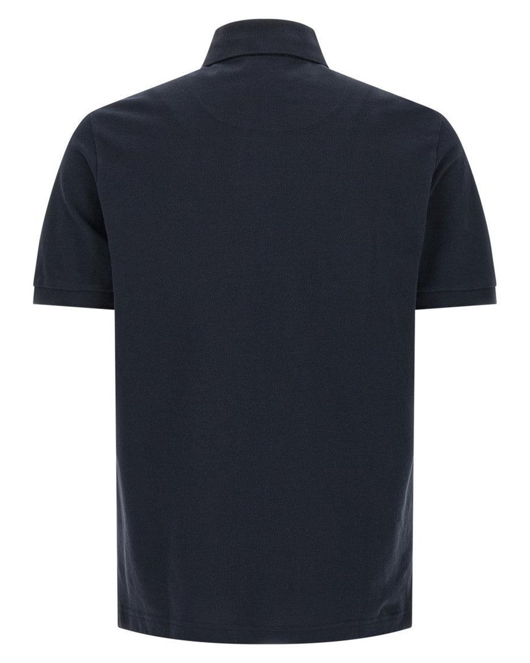Etro Blue 'Pegaso' Polo Shirt for men