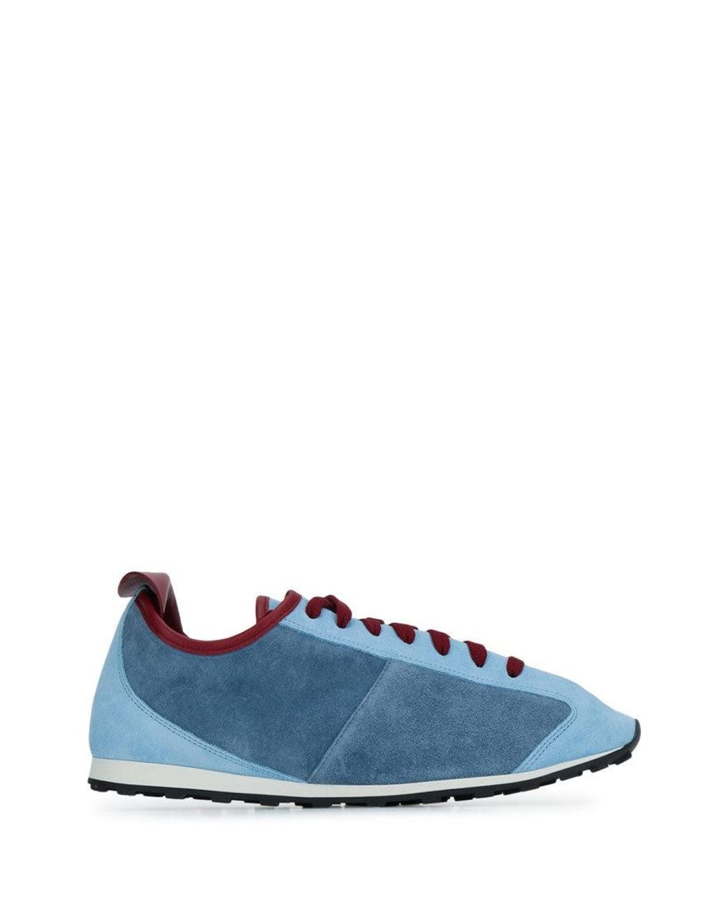 Jacquemus Blue Color Block Sneakers for men