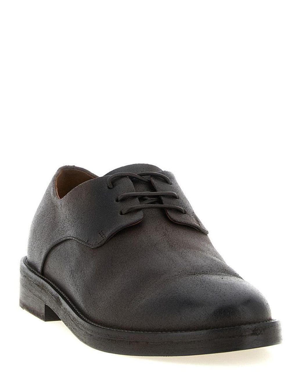 Marsèll Brown Solid Lace Up Shoes for men