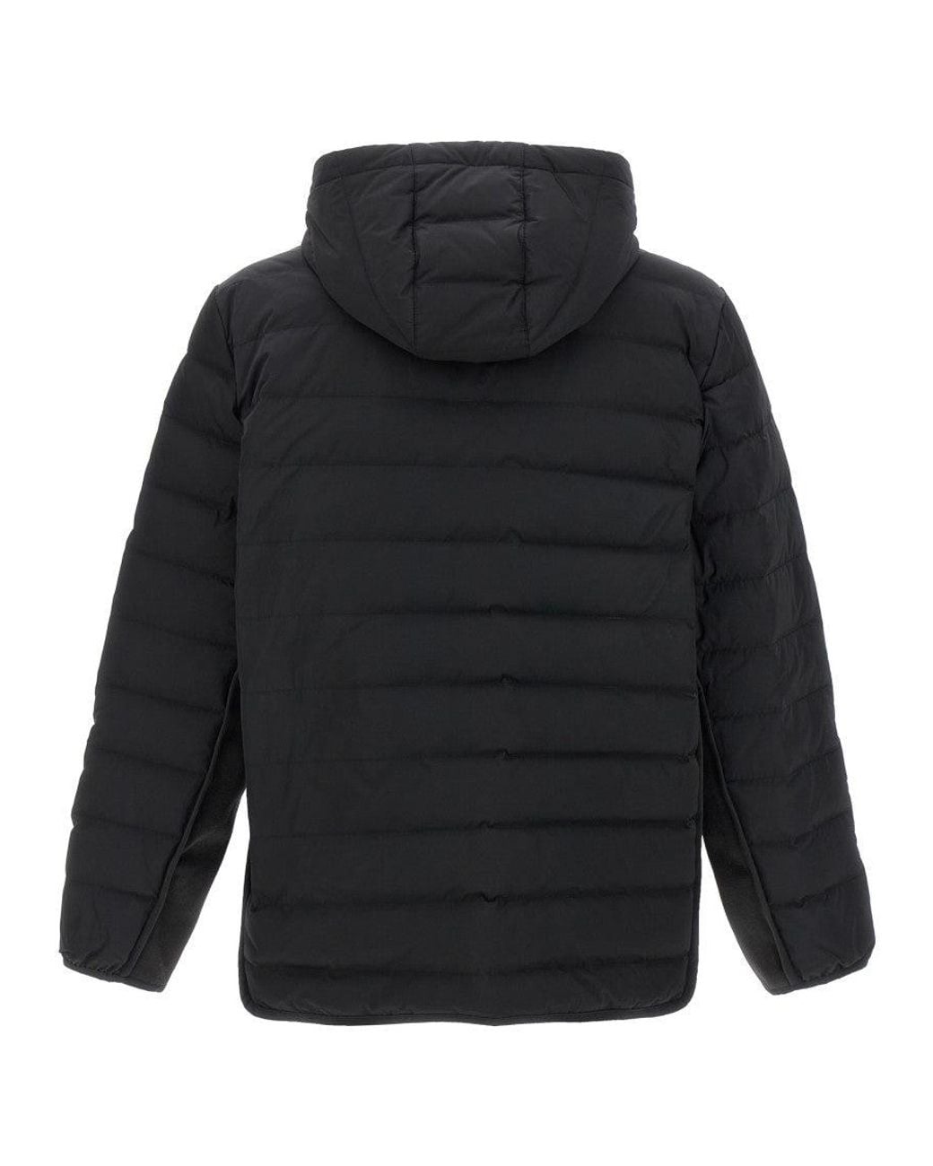 Thom Browne Blue 4 Bar Hooded Puffer Jacket for men