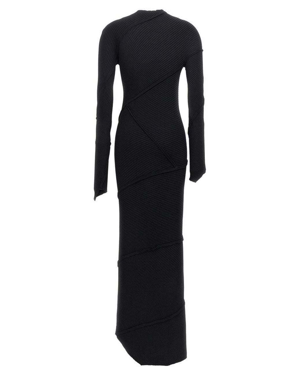 Balenciaga Blue Spiral Dress