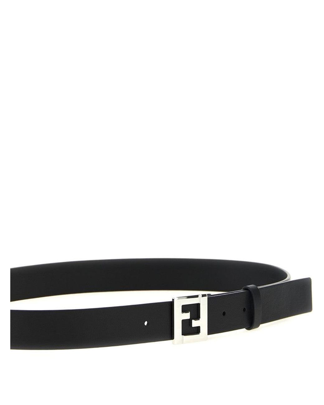 Fendi Black Ff Belt