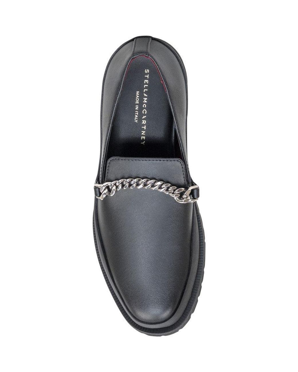 Stella McCartney Gray Mocassino Trace Alter Sport Loafers