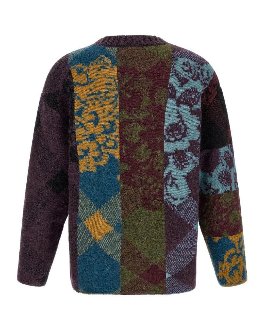 Dries Van Noten Blue 'Matadi' Sweater for men