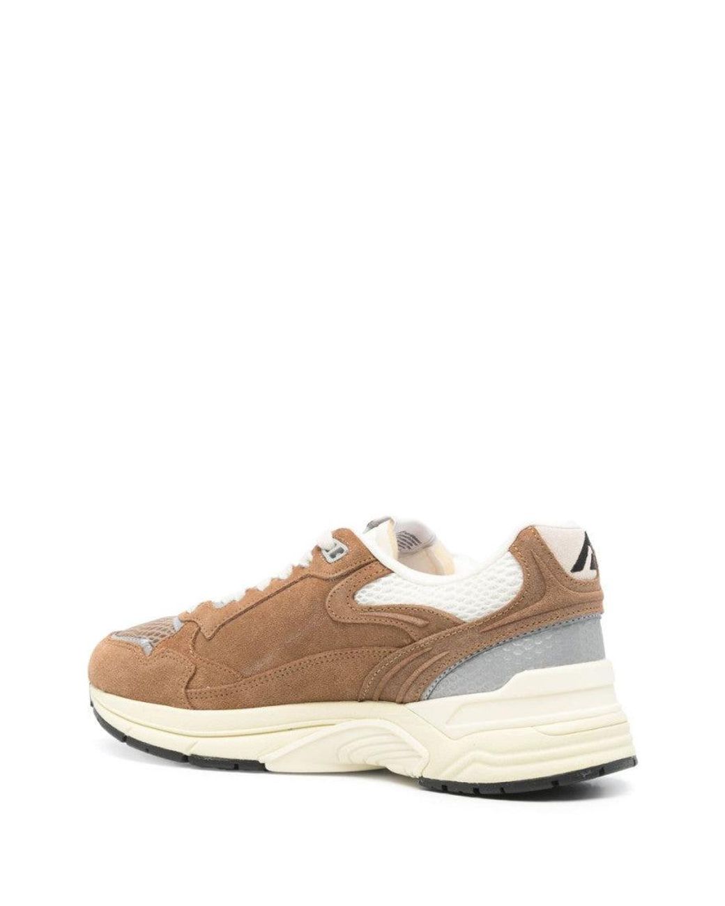 Autry Brown Leather Sneaker for men
