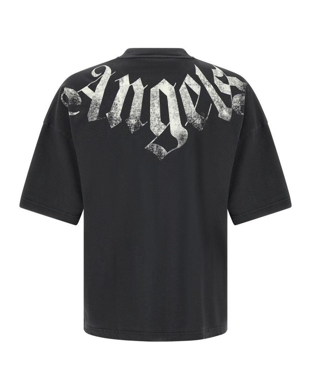 Palm Angels Black Graphic Crew Neck T-Shirt for men