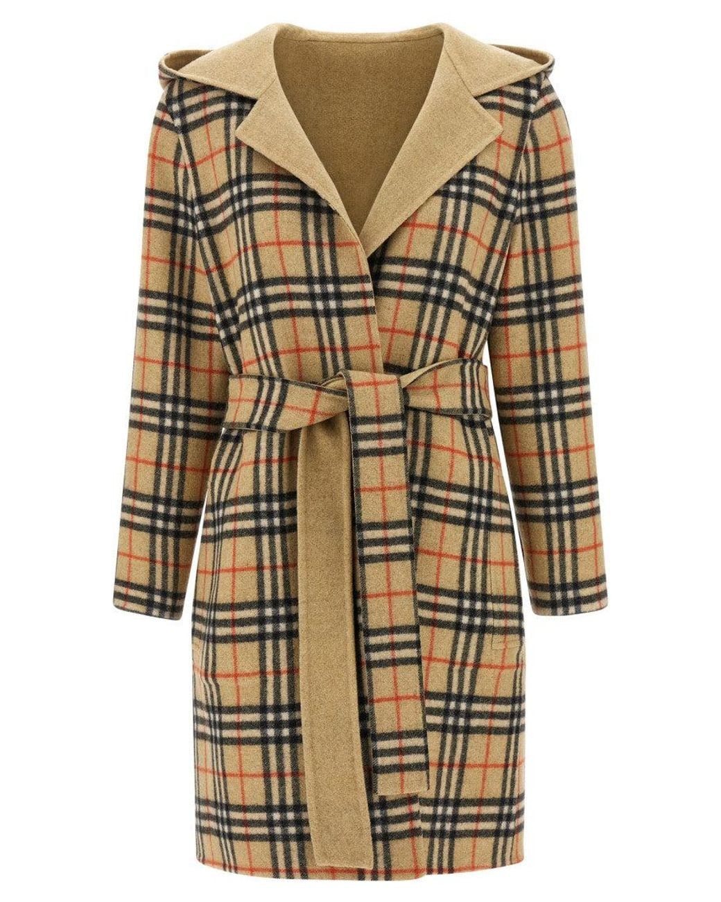 Burberry Natural Hampshire Reversible Coat