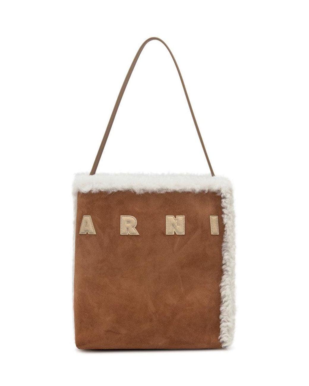 Marni Brown Museo Small Hobo