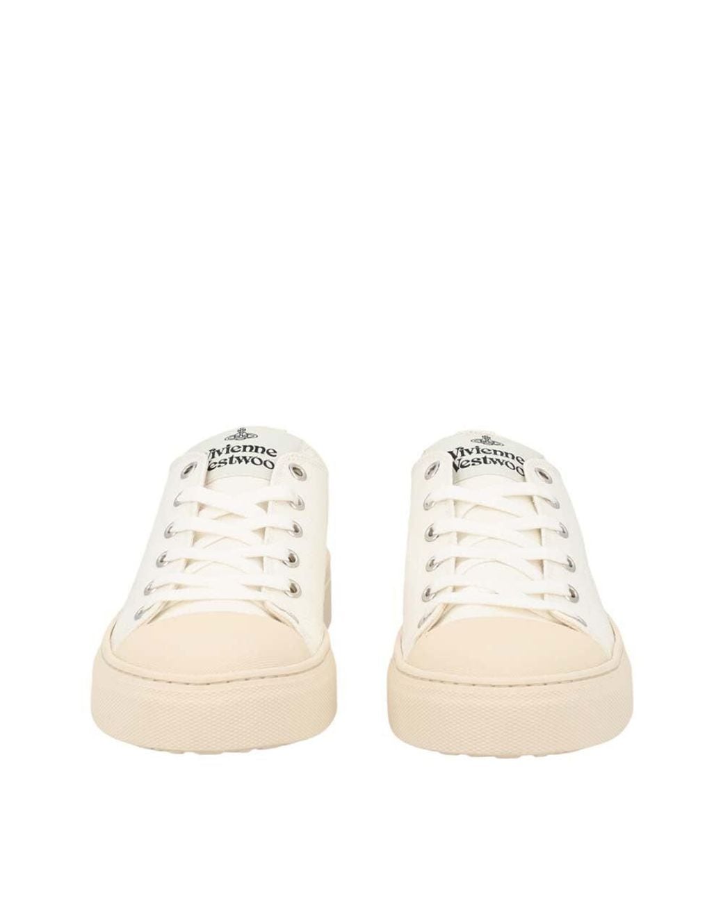 Vivienne Westwood White Color Block Sneakers