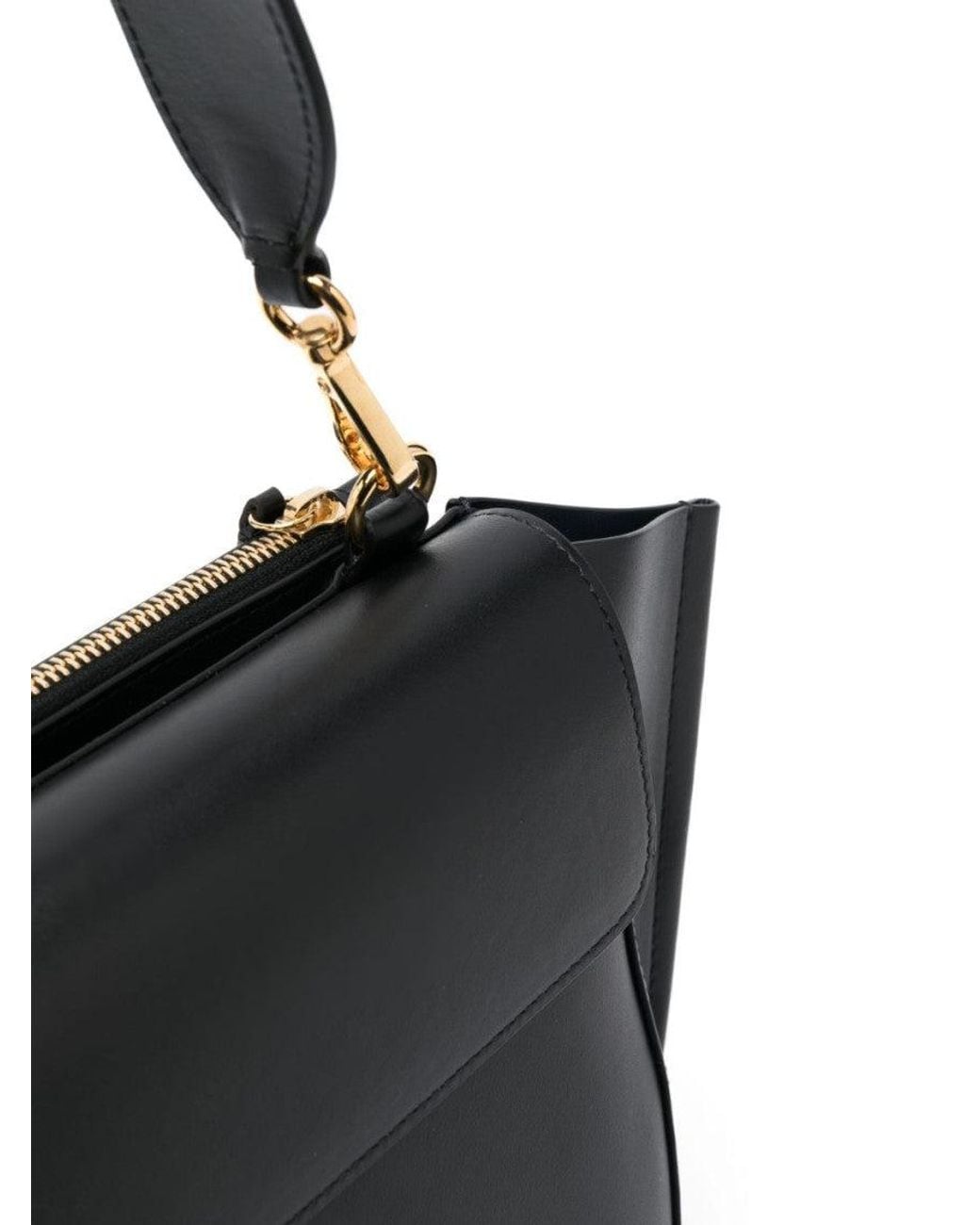 Wandler Black Medium Hortensia Bag