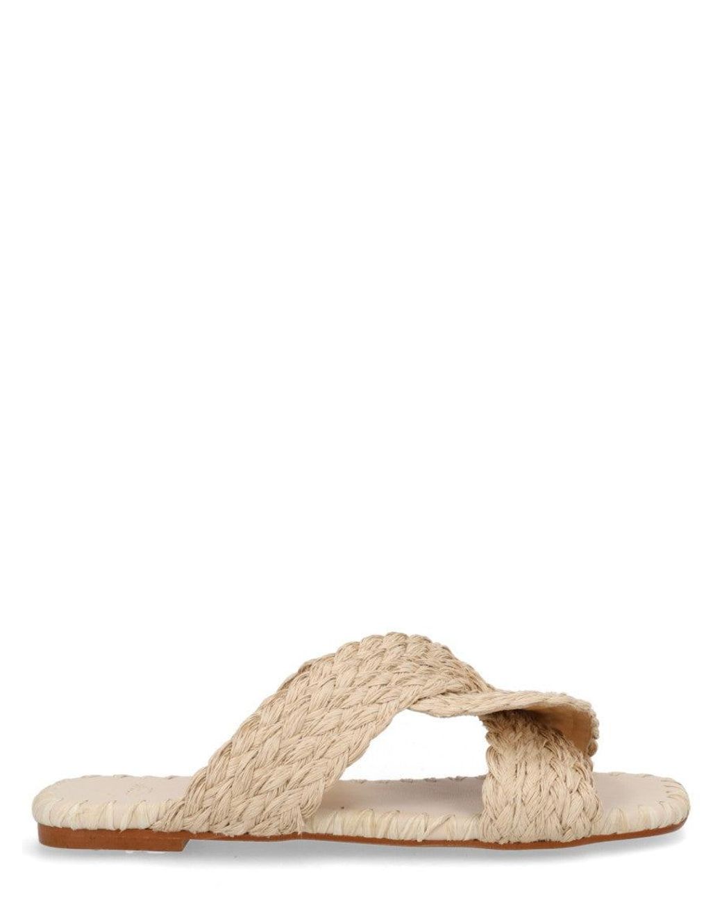 Castaner Natural Woven Sandals