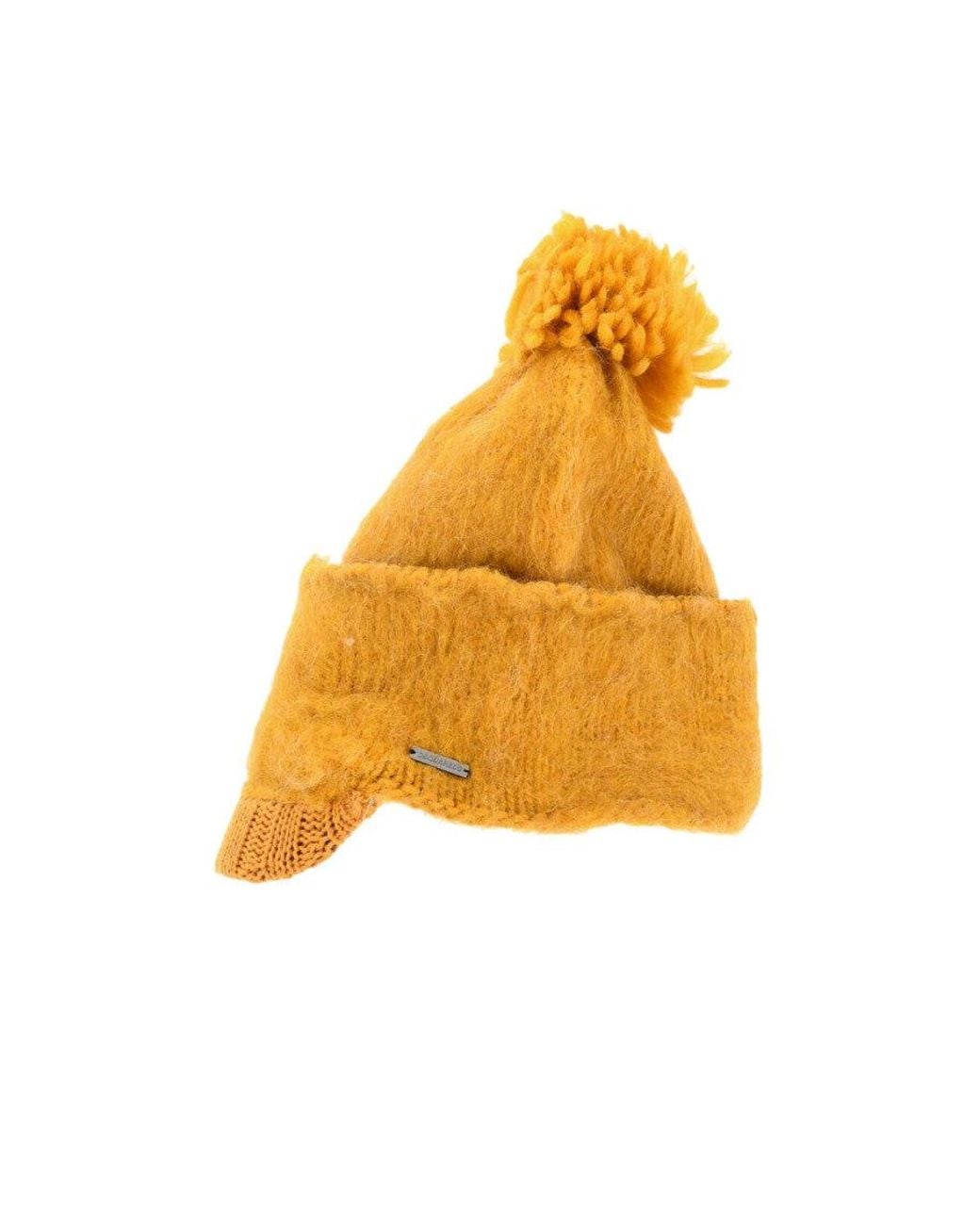 DSquared² Orange Solid Beanie Cap