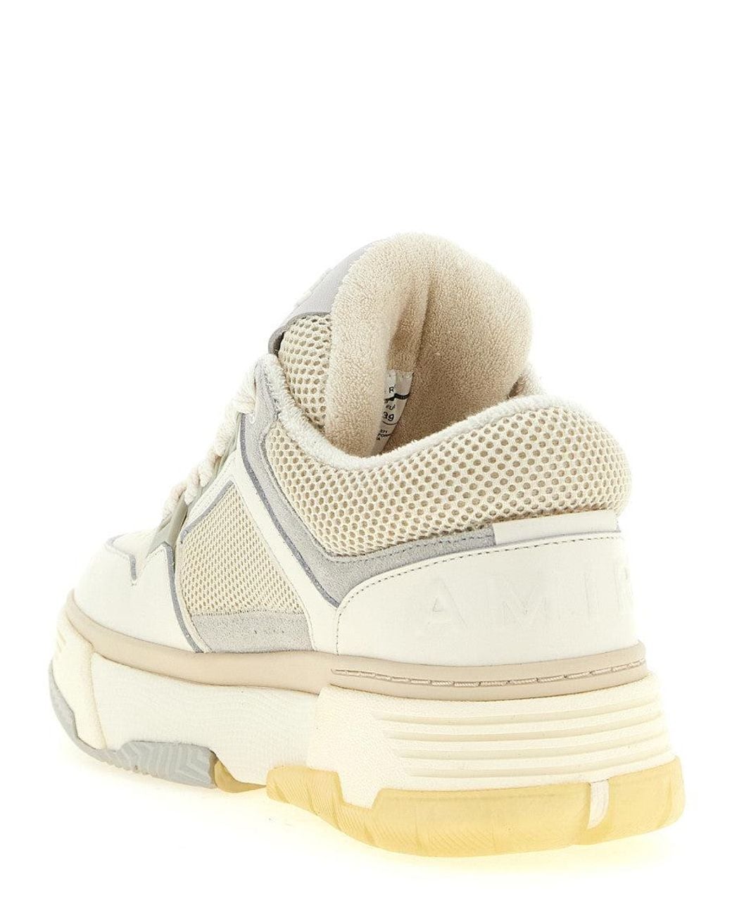 Amiri White Ma-1 Logo Sneakers