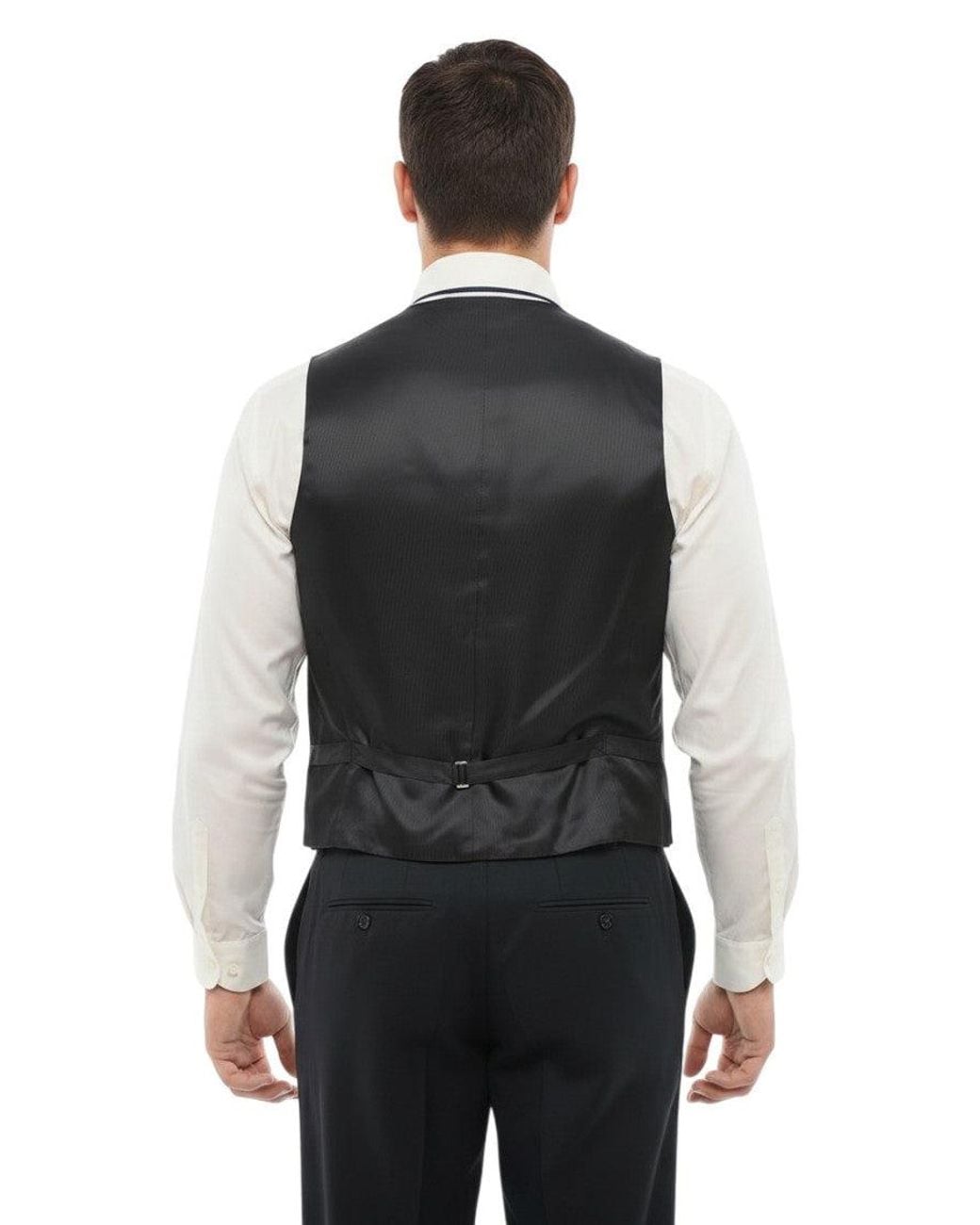 Corneliani Blue Tailored V Neck Waistcoat for men
