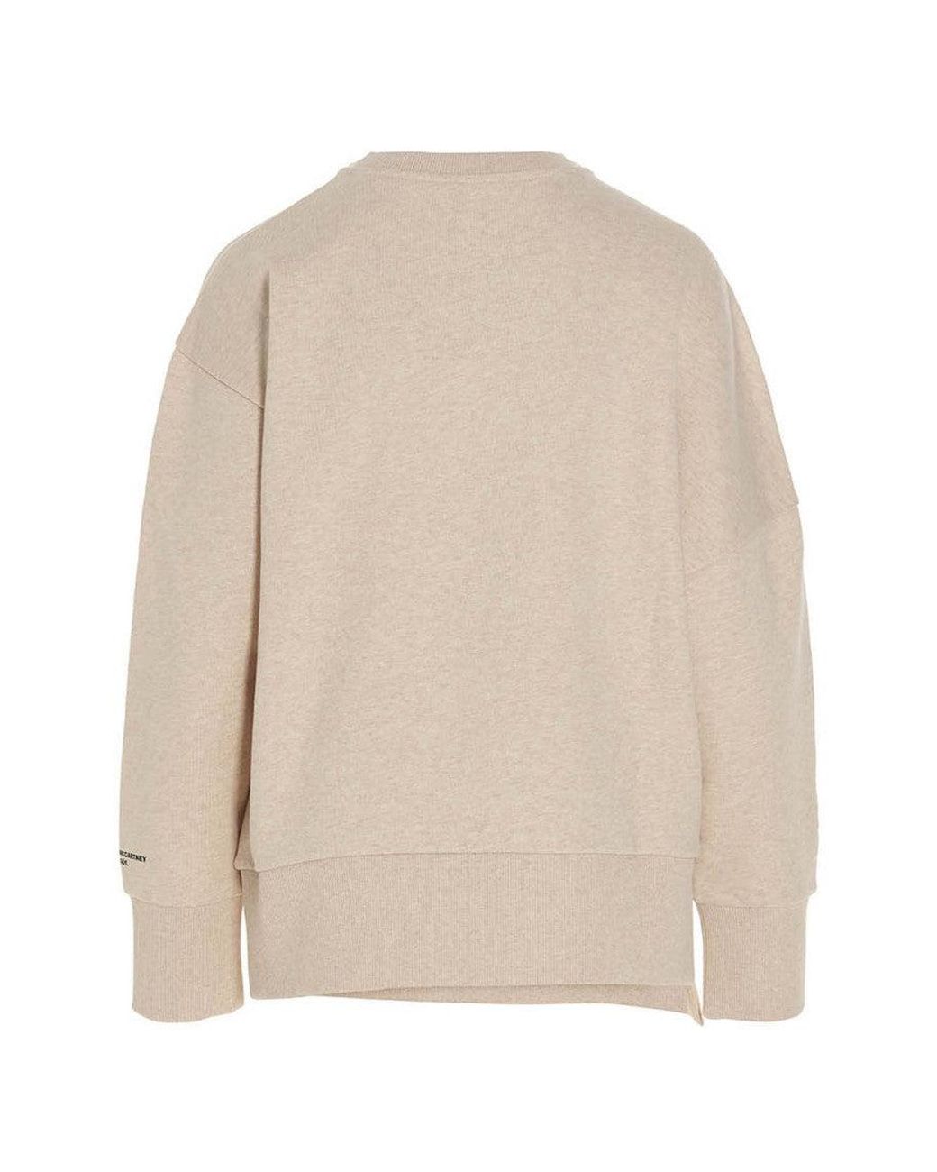 Stella McCartney Natural Crew Neck Sweatshirt