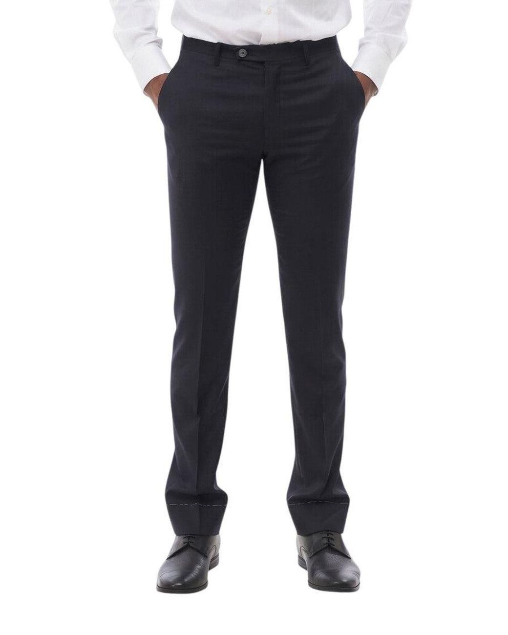 Corneliani Blue Tailored Pants for men