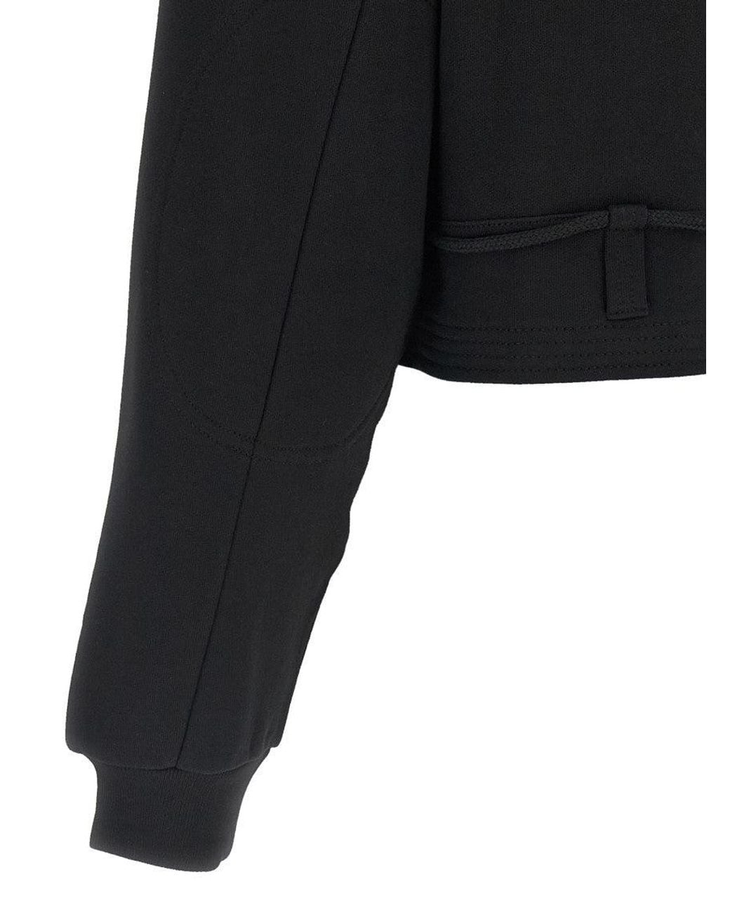 Dries Van Noten Black Crew Neck Sweatshirt