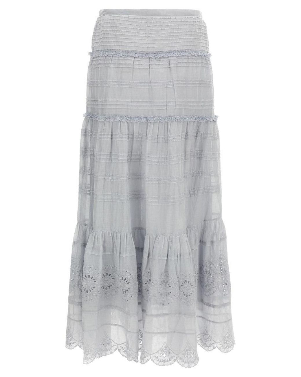 Isabel Marant Gray Paoline Skirt