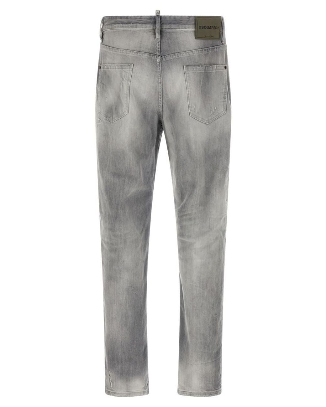 DSquared² Gray '642' Jeans for men