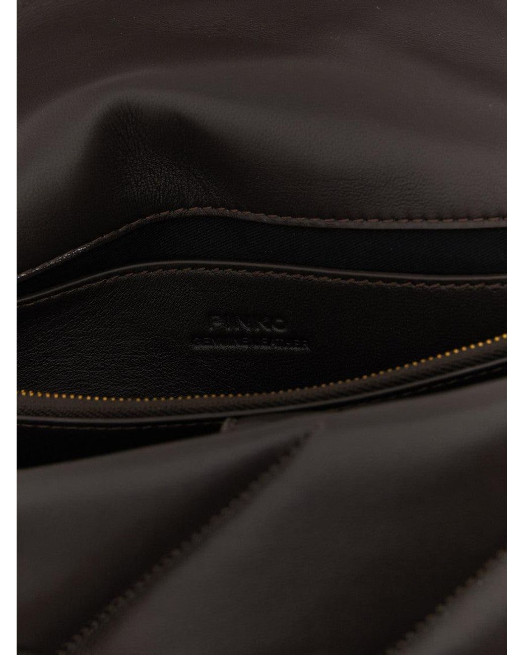 Pinko Black 'Love Bag Puff Maxi' Crossbody Bag
