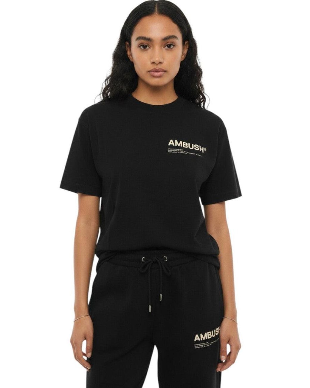 Ambush Black Crew Neck T-Shirt