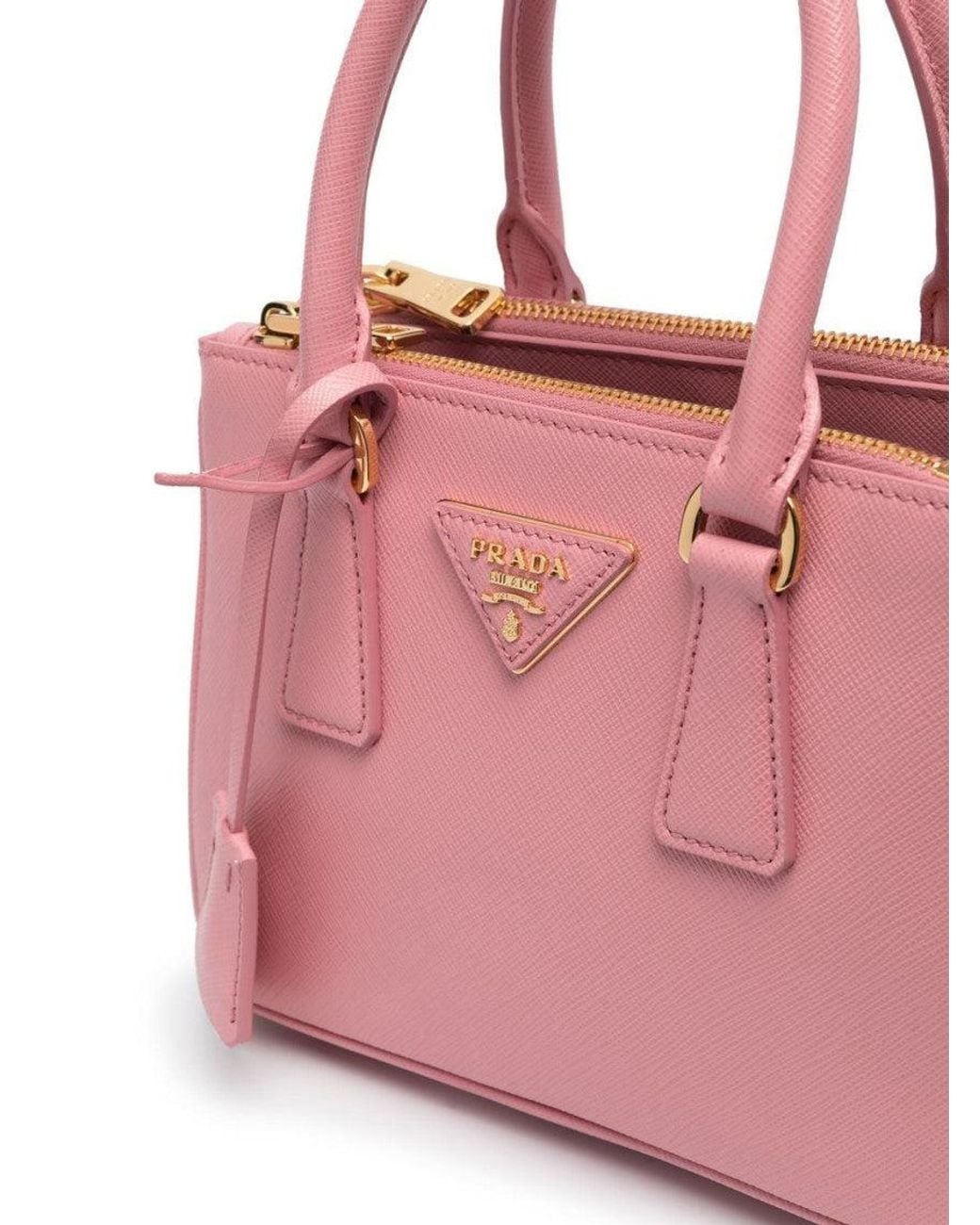 Prada Pink Galleria Mini Satchel
