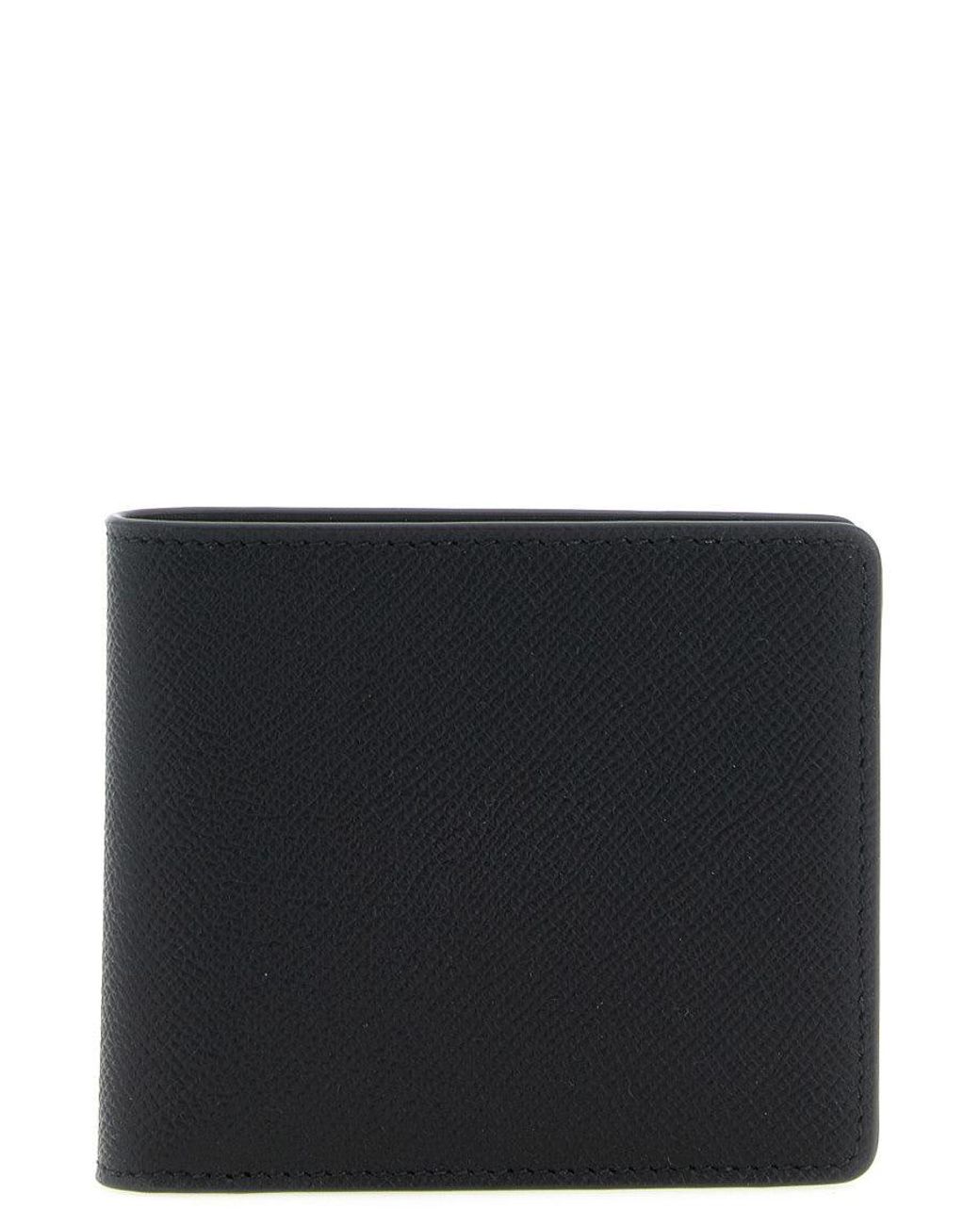 Maison Margiela Black 'Four Stitches' Wallet for men