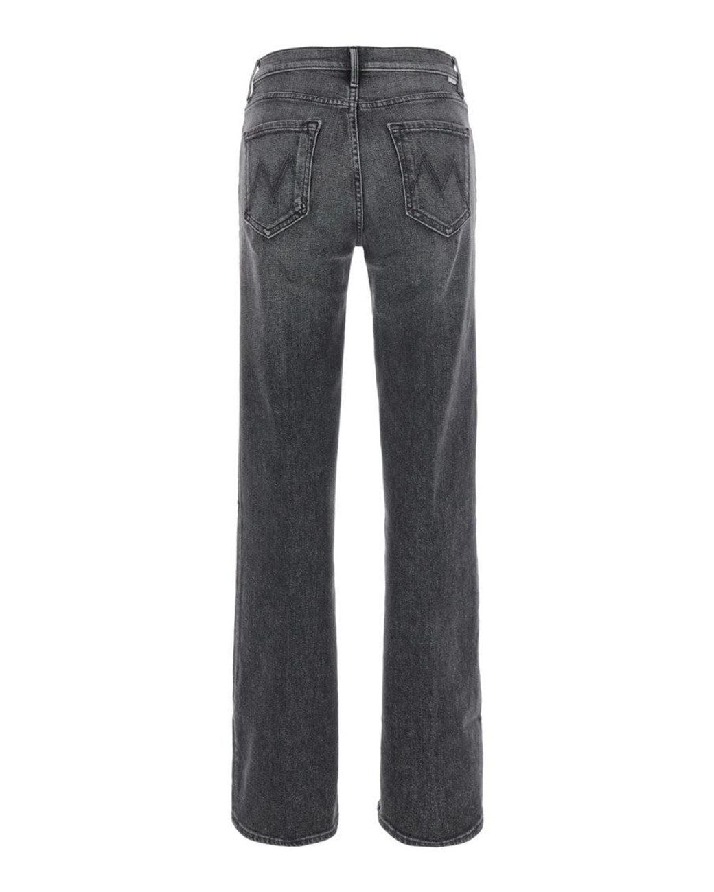 Mother Gray Mother The Kick It Jeans