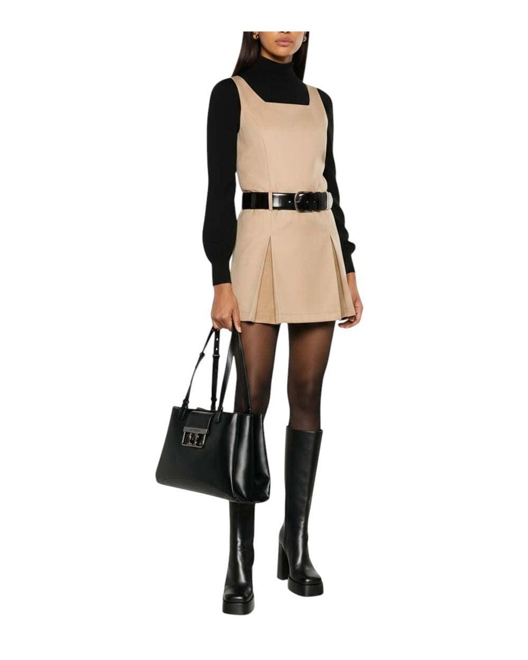 Love Moschino Black Logo Large Tote