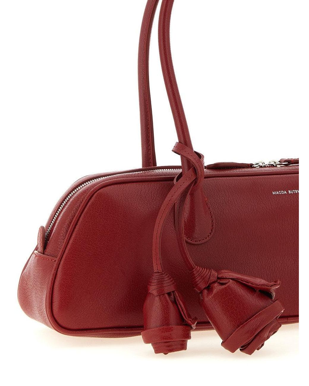 Magda Butrym Red Magda Butrym Brigitte Trapeze Shoulder Bag