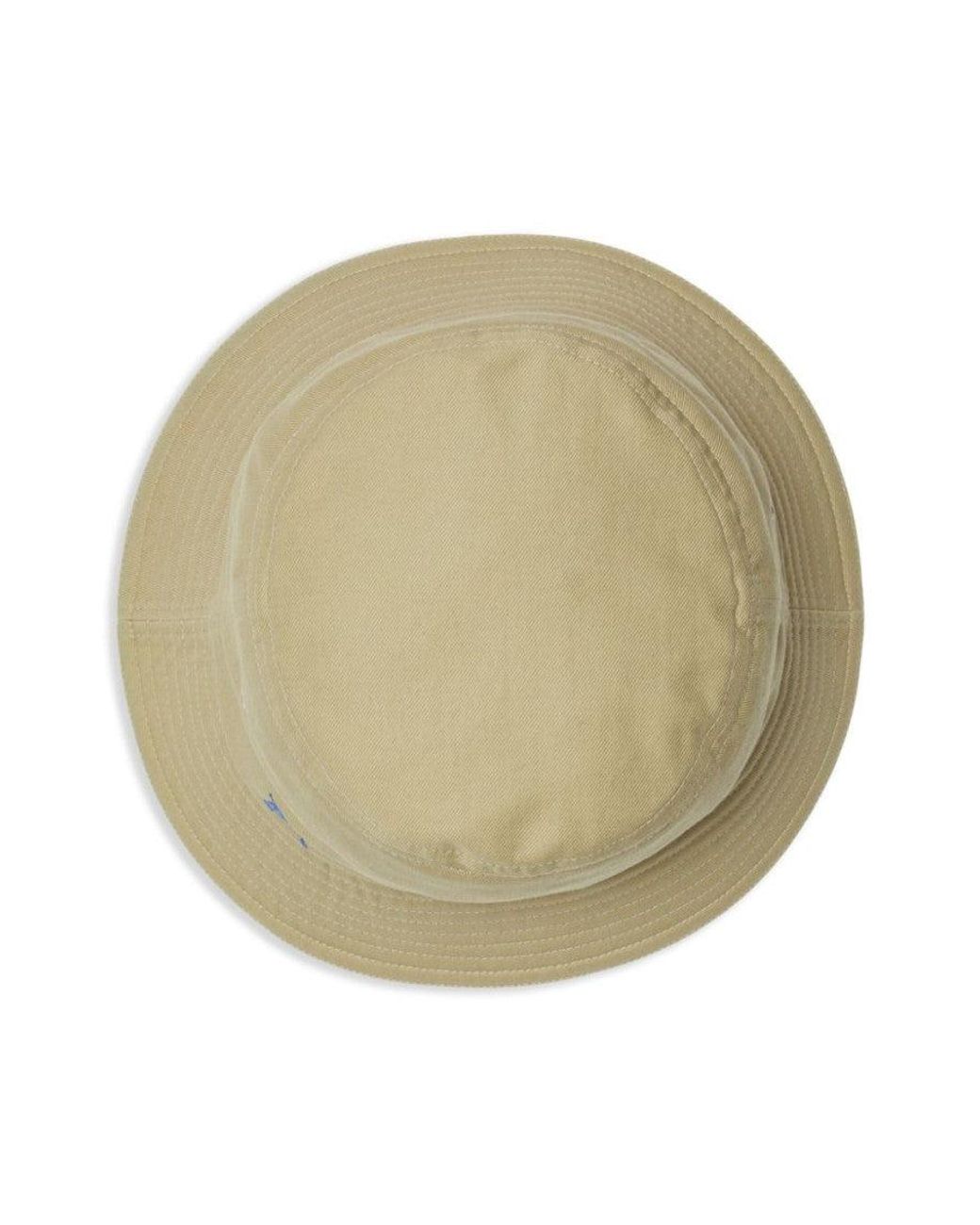 Burberry Natural Cotton Bucket Hat for men