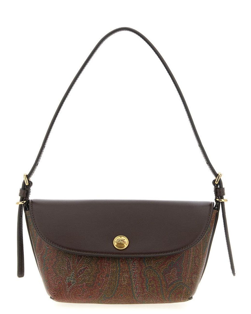 Etro Metallic Cotton Shoulder Bag