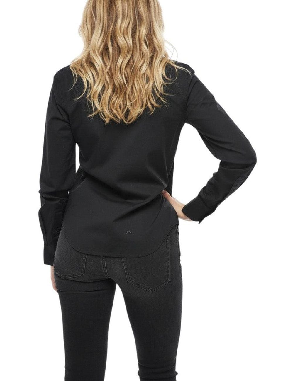 DIESEL Black Regular Solid Shirt