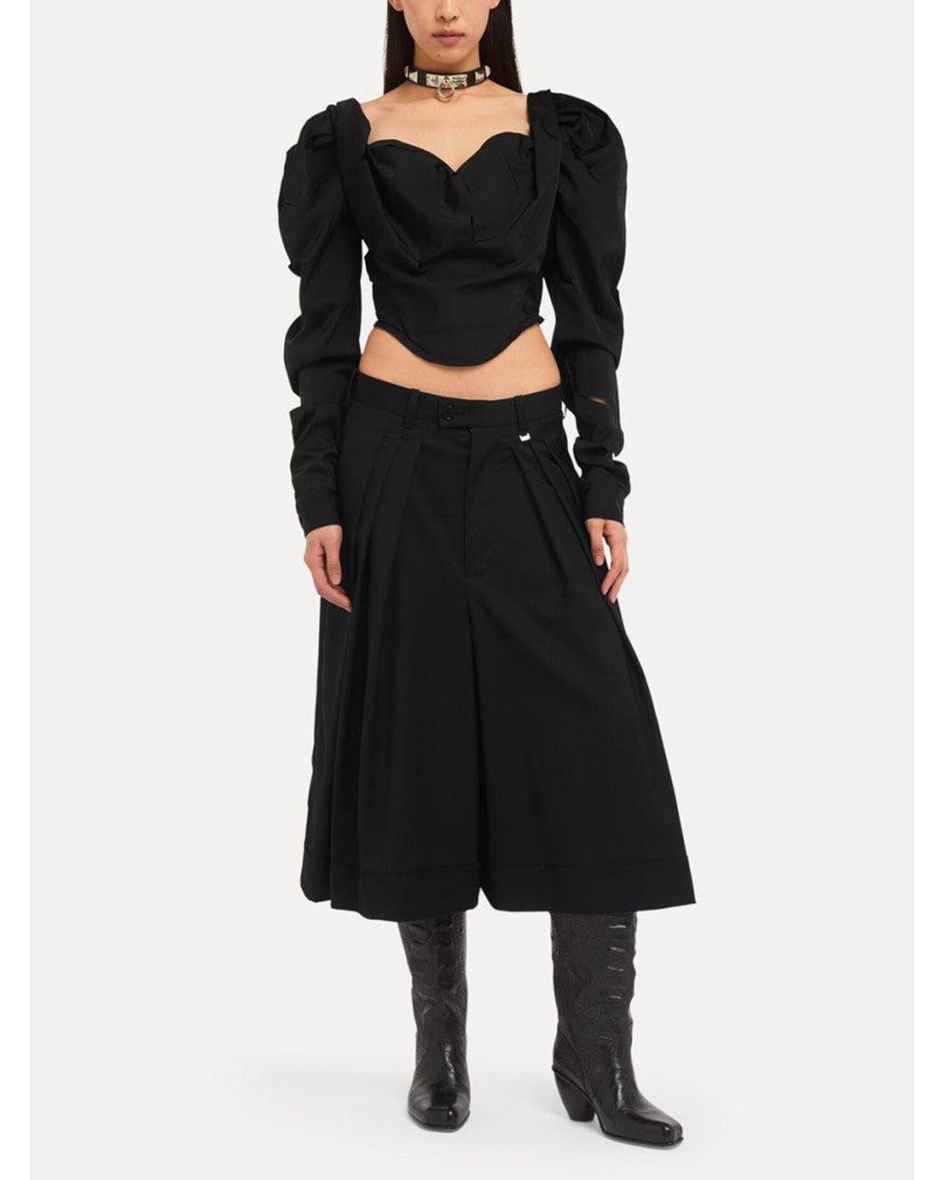 Vivienne Westwood Black Mid-Rise Pant
