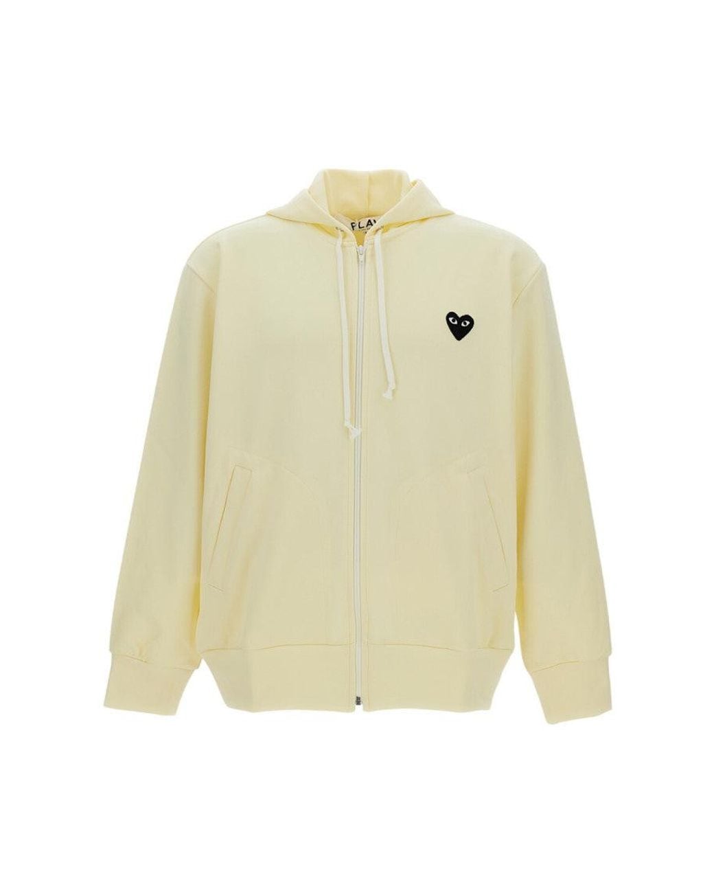 Comme des Garçons White Light Hood Sweatshirts for men