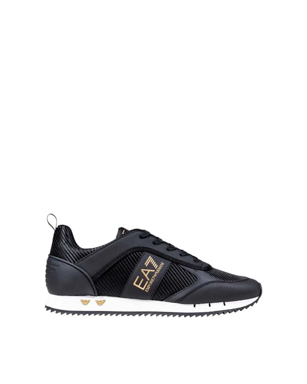 EA7 Blue Logo Sneakers for men
