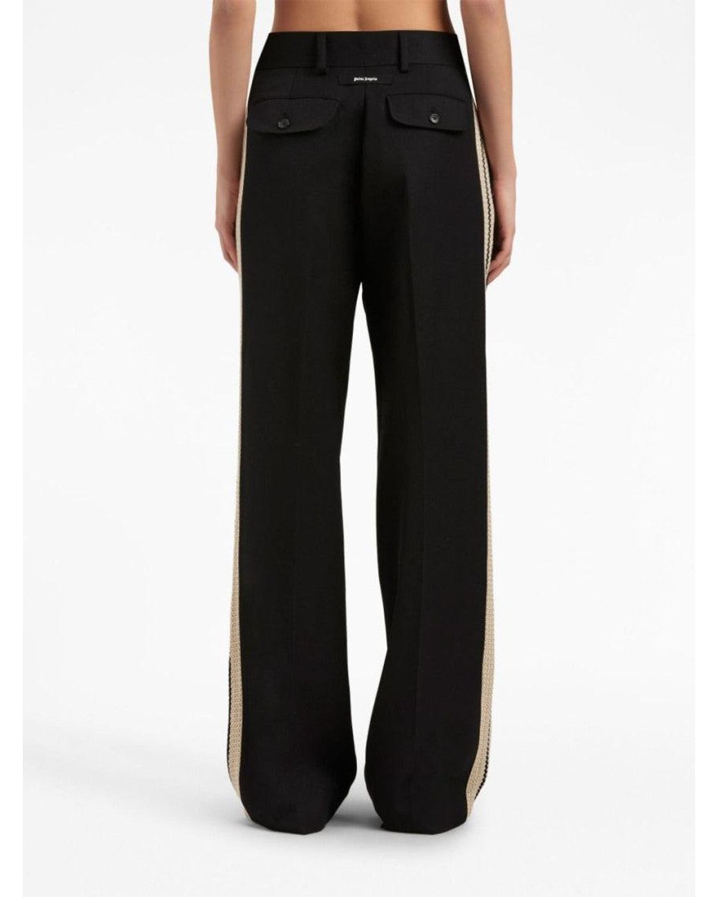 Palm Angels Black Pants & Shorts