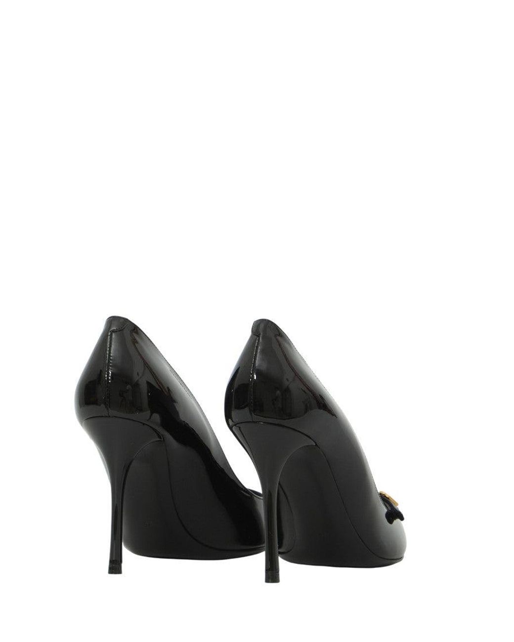 Dolce & Gabbana Black Leather Pumps