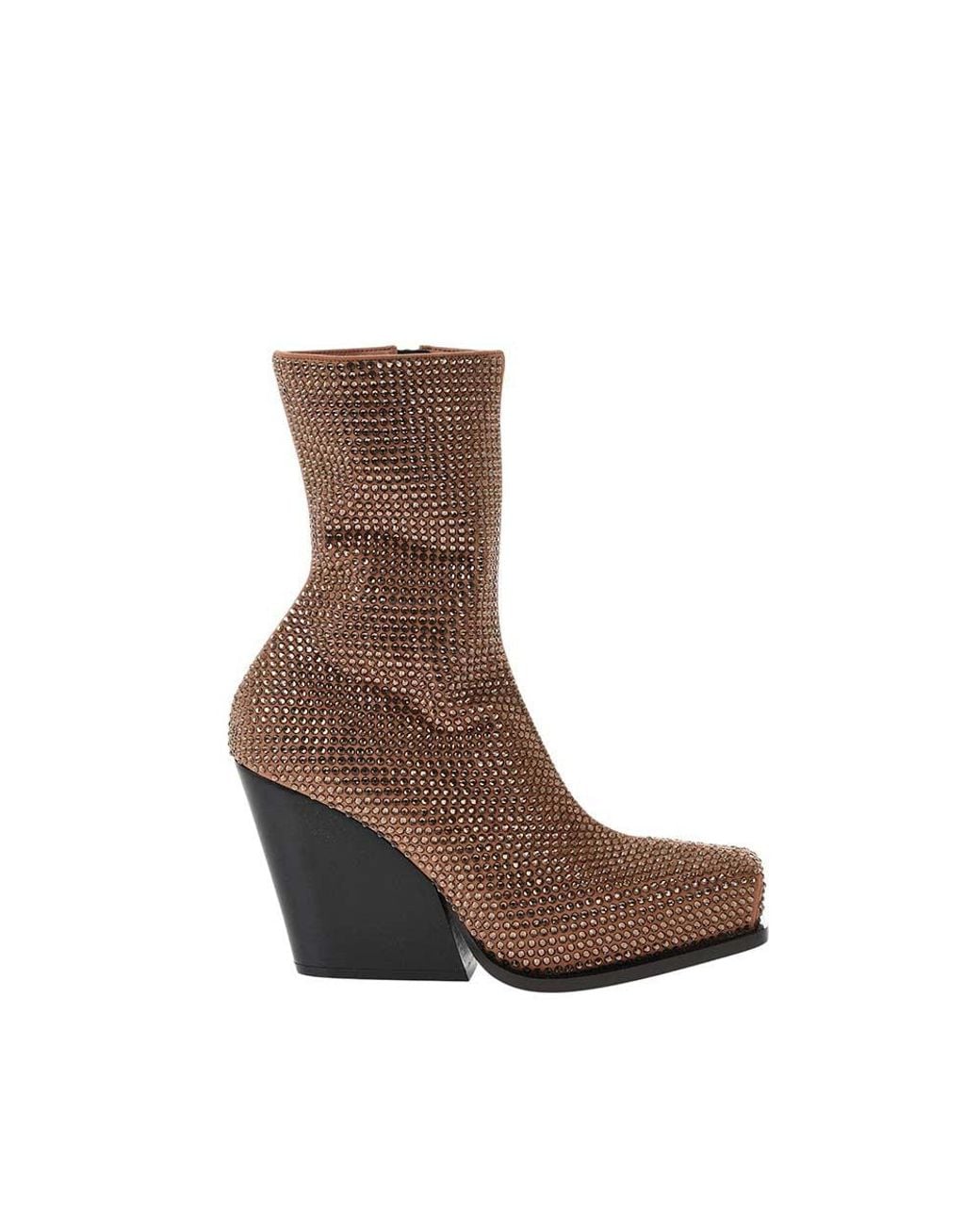 Stella McCartney Brown Embellished Boots