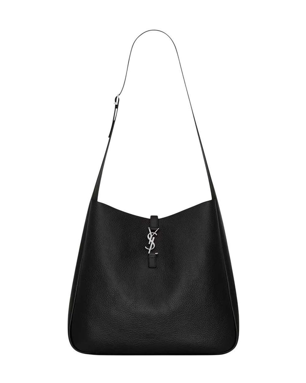 Saint Laurent Black Le 5 A 7 Large Crossbody Bag for men
