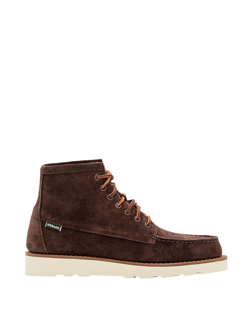 Sebago Brown Solid Boots for men