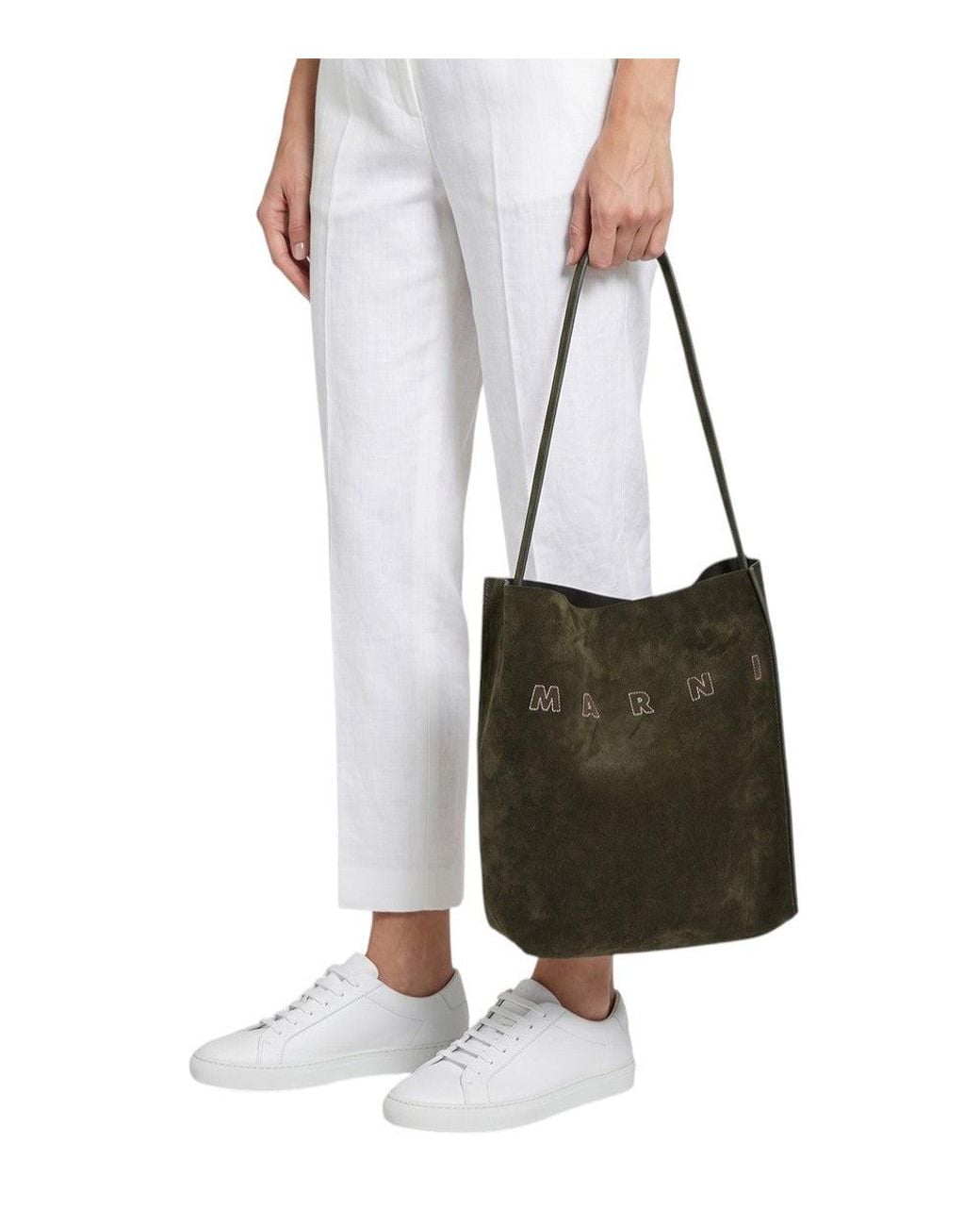 Marni Black Museo Small Hobo